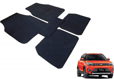 Auto Hub Fabric Standard Mat For  Mahindra XUV 300(Black)