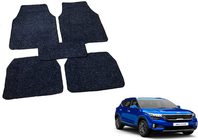 MOCKHE Fabric Standard Mat For  Kia Seltos(Black)