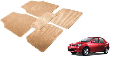MOCKHE Fabric Standard Mat For  Mahindra Logan(Beige)