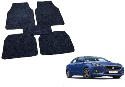 Auto Hub Fabric Standard Mat For  Maruti Suzuki Swift Dzire(Black)