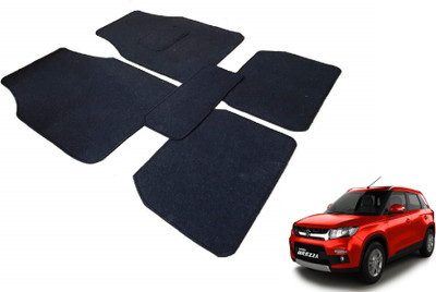 Auto Hub Fabric Standard Mat For  Maruti Suzuki Vitara Brezza(Black)