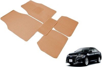 Auto Hub Fabric Standard Mat For  Toyota Camry(Beige)