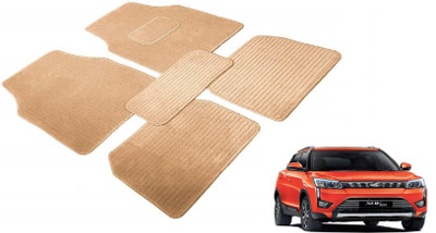 Auto Hub Fabric Standard Mat For  Mahindra XUV 300(Beige)