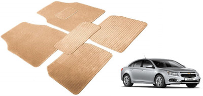 Auto Hub Fabric Standard Mat For  Chevrolet Cruze(Beige)