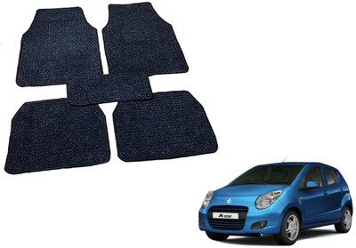 Auto Hub Fabric Standard Mat For  Maruti Suzuki A-Star(Black)