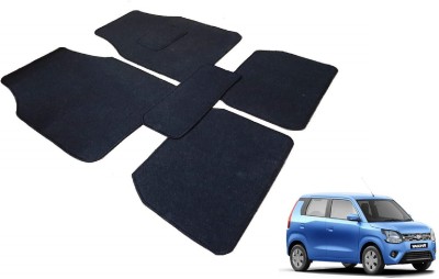 Auto Hub Fabric Standard Mat For  Maruti Suzuki WagonR(Black)