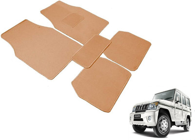 MOCKHE Fabric Standard Mat For  Mahindra Bolero(Beige)