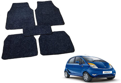Auto Hub Fabric Standard Mat For  Tata Nano(Black)