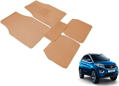 Auto Hub Fabric Standard Mat For  Tata Nexon(Beige)