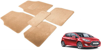 Auto Hub Fabric Standard Mat For  Hyundai Santro(Beige)