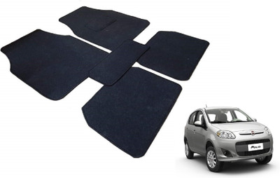 MOCKHE Fabric Standard Mat For  Fiat Palio(Black)