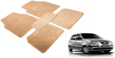 MOCKHE Fabric Standard Mat For  Hyundai Santro(Beige)