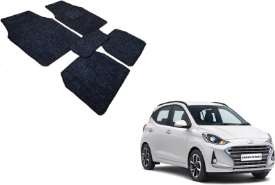 MOCKHE Fabric Standard Mat For  Hyundai Grand i10 Nios(Black)