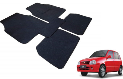 MOCKHE Fabric Standard Mat For  Maruti Suzuki Zen(Black)