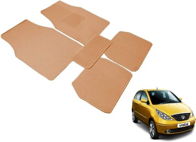 MOCKHE Fabric Standard Mat For  Tata Indica Vista(Beige)