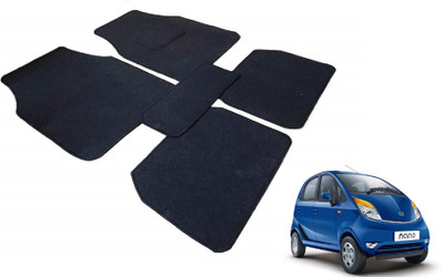 MOCKHE Fabric Standard Mat For  Tata Nano(Black)