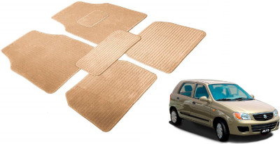 Auto Hub Fabric Standard Mat For  Maruti Suzuki Alto(Beige)