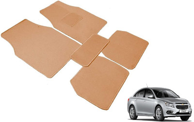 Auto Hub Fabric Standard Mat For  Chevrolet Cruze(Beige)