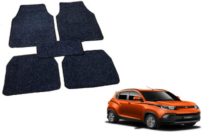 Auto Hub Fabric Standard Mat For  Mahindra KUV100(Black)