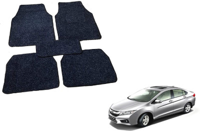MOCKHE Fabric Standard Mat For  Honda City i-Dtec(Black)