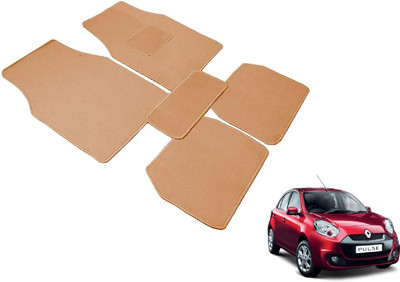 MOCKHE Fabric Standard Mat For  Renault Pulse(Beige)