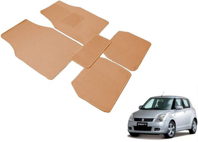 MOCKHE Fabric Standard Mat For  Maruti Suzuki Swift(Beige)