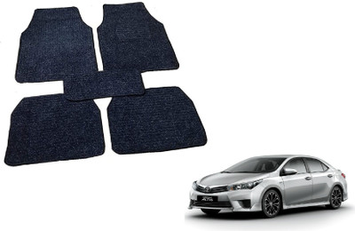 MOCKHE Fabric Standard Mat For  Toyota Corolla Altis(Black)