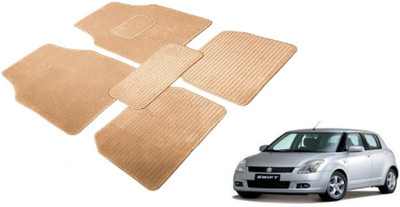 Auto Hub Fabric Standard Mat For  Maruti Suzuki Swift(Beige)