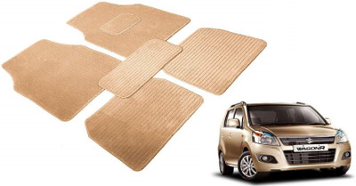 Auto Hub Fabric Standard Mat For  Maruti Suzuki WagonR(Beige)