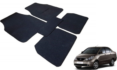 MOCKHE Fabric Standard Mat For  Tata Indigo CS(Black)