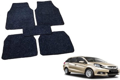 Auto Hub Fabric Standard Mat For  Honda Mobilio(Black)