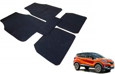 MOCKHE Fabric Standard Mat For  Renault Captur(Black)