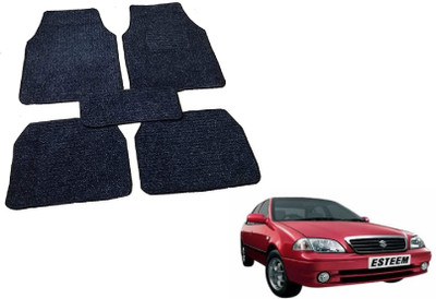 Auto Hub Fabric Standard Mat For  Maruti Suzuki Esteem(Black)