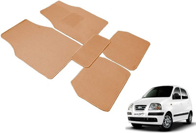 MOCKHE Fabric Standard Mat For  Hyundai Santro Xing(Beige)