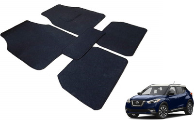 Auto Hub Fabric Standard Mat For  Nissan KICKS(Black)