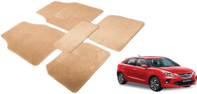 Auto Hub Fabric Standard Mat For  Toyota Glanza(Beige)