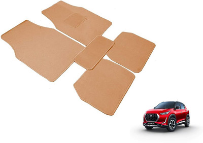 Auto Hub Fabric Standard Mat For  Nissan Magnite(Beige)
