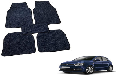 MOCKHE Fabric Standard Mat For  Volkswagen Polo(Black)