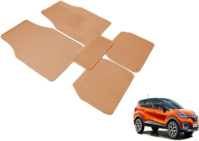 Auto Hub Fabric Standard Mat For  Renault Captur(Beige)