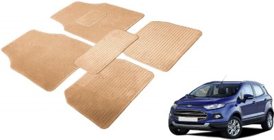 Auto Hub Fabric Standard Mat For  Ford Ecosport(Beige)