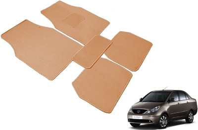 Auto Hub Fabric Standard Mat For  Tata Indigo CS(Beige)