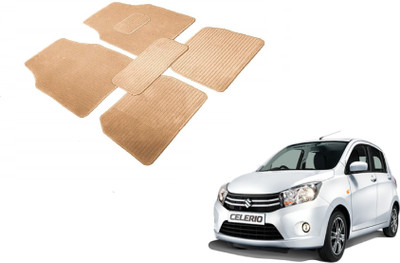 MOCKHE Fabric Standard Mat For  Maruti Suzuki Celerio(Beige)