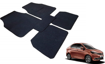 Auto Hub Fabric Standard Mat For  Tata Tigor(Black)