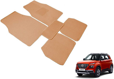 Auto Hub Fabric Standard Mat For  Hyundai Venue(Beige)