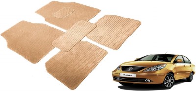 MOCKHE Fabric Standard Mat For  Tata Manza(Beige)