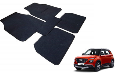 MOCKHE Fabric Standard Mat For  Hyundai Venue(Black)