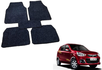 Auto Hub Fabric Standard Mat For  Maruti Suzuki Alto K10(Black)