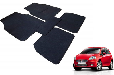 MOCKHE Fabric Standard Mat For  Fiat Punto(Black)