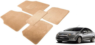 Auto Hub Fabric Standard Mat For  Ford Fiesta(Beige)