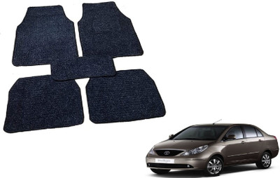 Auto Hub Fabric Standard Mat For  Tata Indigo CS(Black)